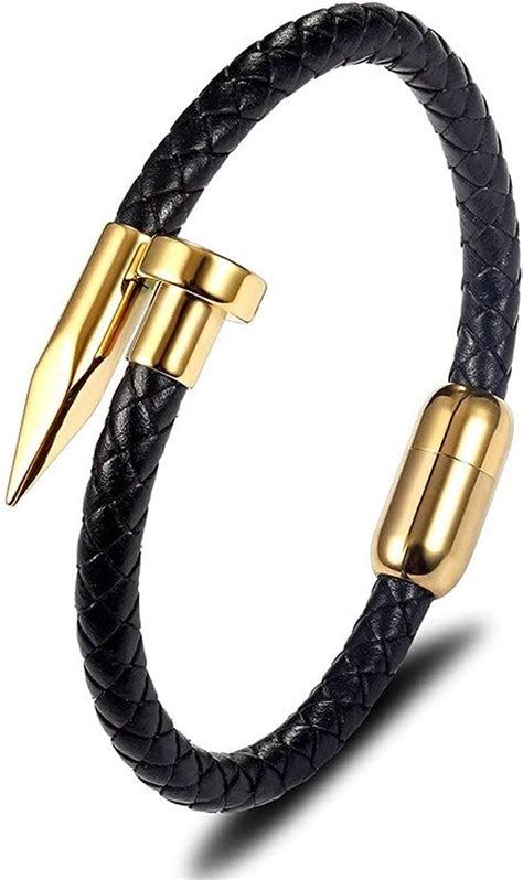 leather bracelet cartier|cartier bracelet for men.